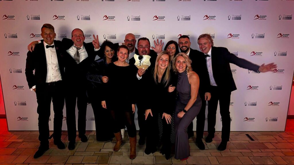 L'équipe DIGITRIPS Belgique au Travel Awards 2025