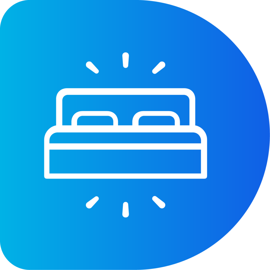 Icon Lit Fond Bleu Digitrips Tech