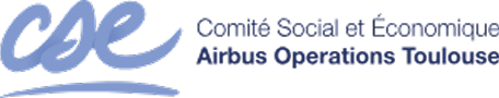 CSE Comité Social Economique Airbus Operation Logo