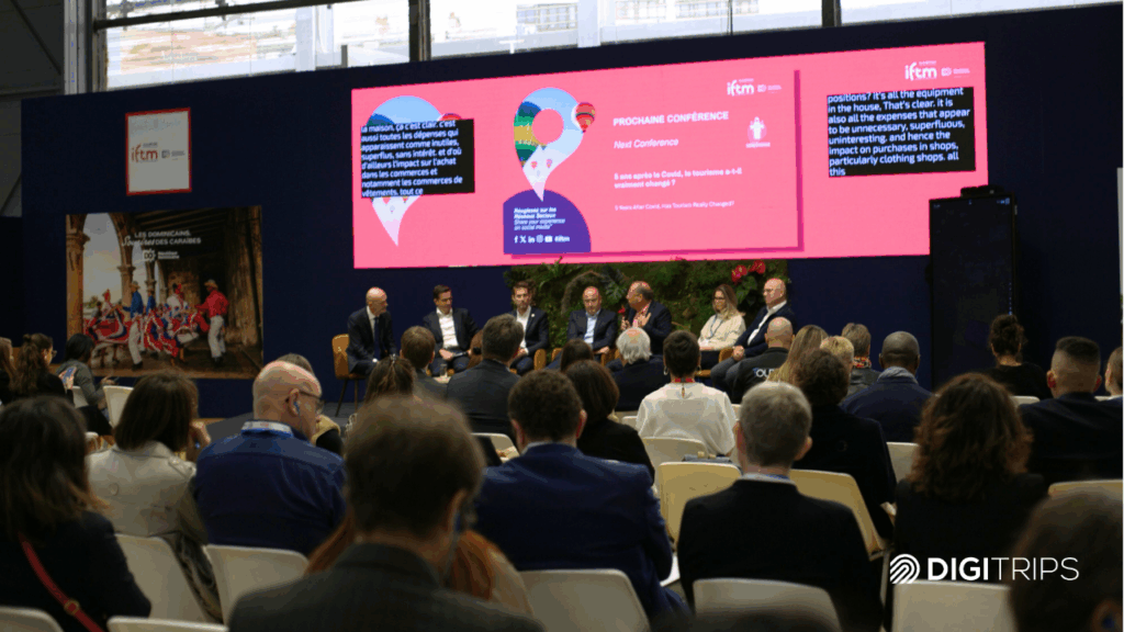IFTM 2025 round table DIGITRIPS CEO Emilie Dumont